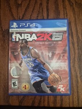 PS4 NBA 2K15 Game Complete Kevin Durant Cover
